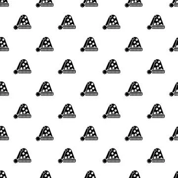 Hat for sleep pattern vector seamless Illustrazione stock