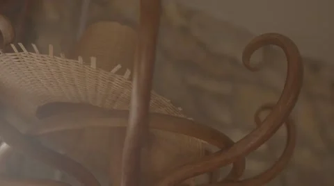 Hat in a stand in 4k in slow motion Stock Footage 54244071