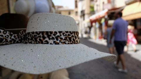 Hat in Toledo, Spain Stock Photos