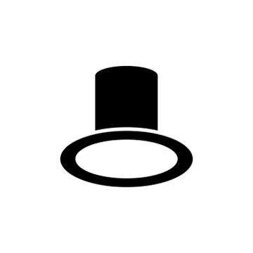 Hat vector graphic design illustration Illustrazione stock
