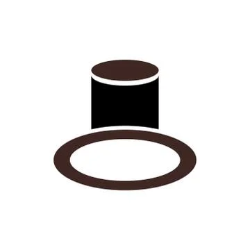 Hat vector graphic design illustration Stock Illustration