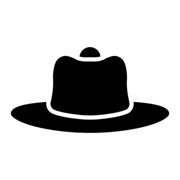 Hat Vector Icon Design Illustration Stock Illustration