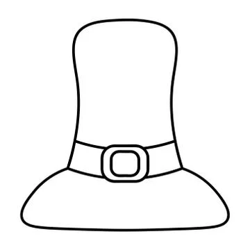 Hat. Vector illustration. Sketch. Stock Illustration