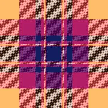 Hat vector pattern fabric, strong texture tartan textile. Manufacturing bac.. Ilustración de archivo