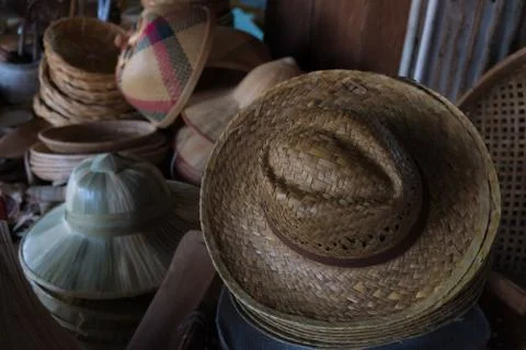Hat weave Stock Photos