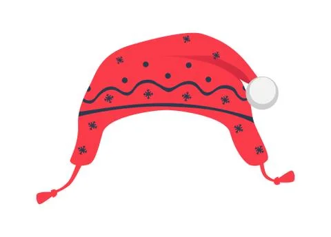 Hat on white background Stock Illustration