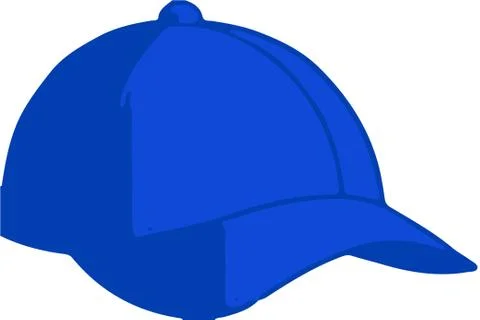 Hat on a white background Stock Illustration