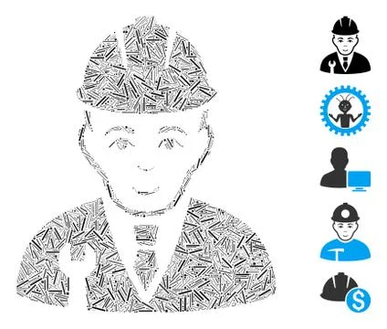 Hatch Mosaic Developer Icon イラスト素材