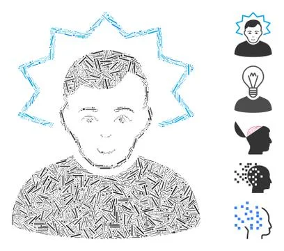 Hatch Mosaic Inventor イラスト素材