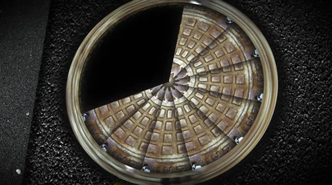 Hatch on the road Video stock 33849630