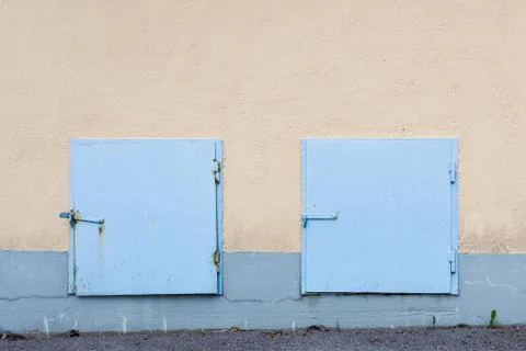 Hatch in wall Stock Photos