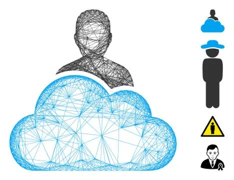 Hatched User Vector Mesh イラスト素材