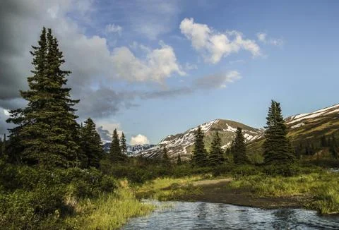 Hatcher pass views Foto stock