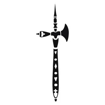 Hatchet icon vector Stock Illustration