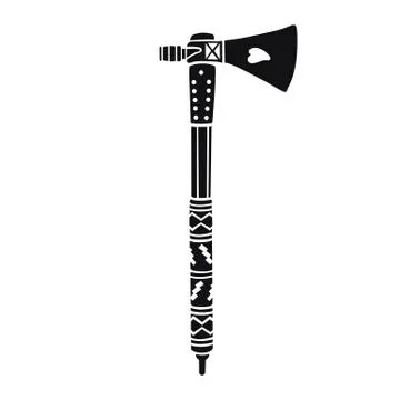 Hatchet icon vector Stock Illustration
