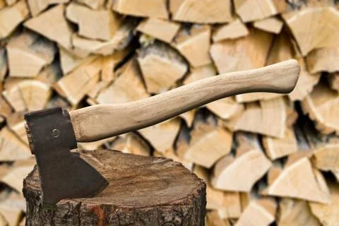 Hatchet Foto stock