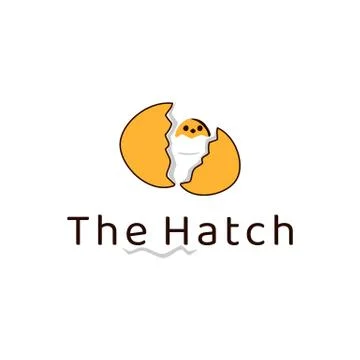 Hatching chick icon illustration Stock Illustration