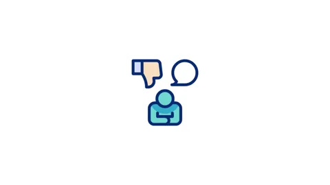 Hate Animated Icon Stock Footage 320233552
