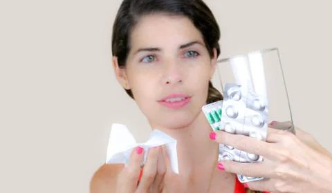 Hate being sick Stock Photos