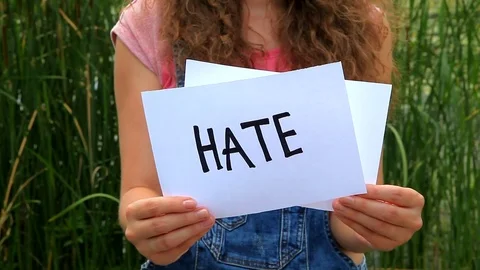 From Hate to Love, relationship concept 動画素材 77037546