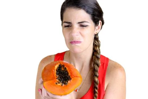 Hate papaya Stock Photos