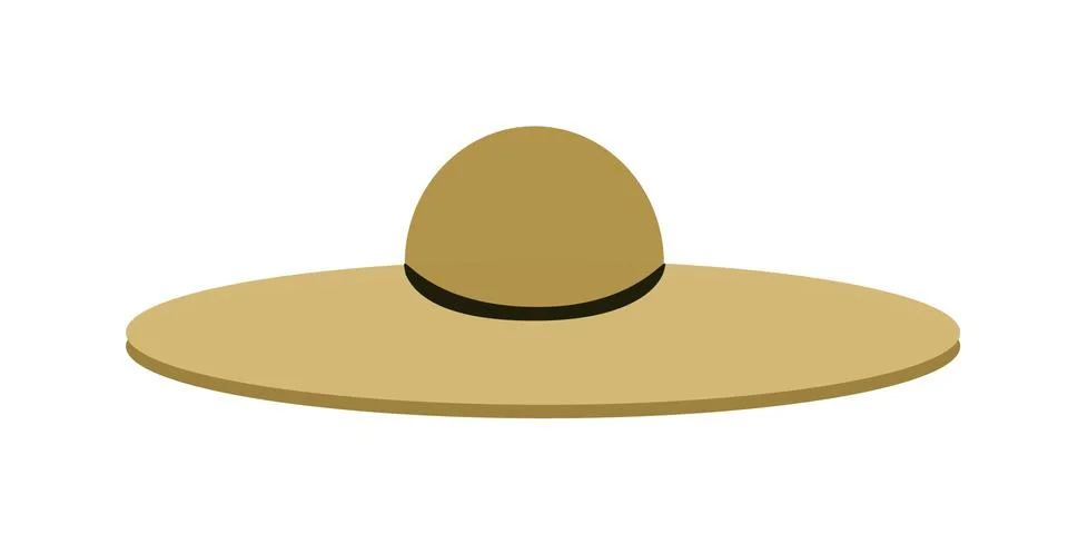 Hat,Element of clothing or accessory Illustrazione stock