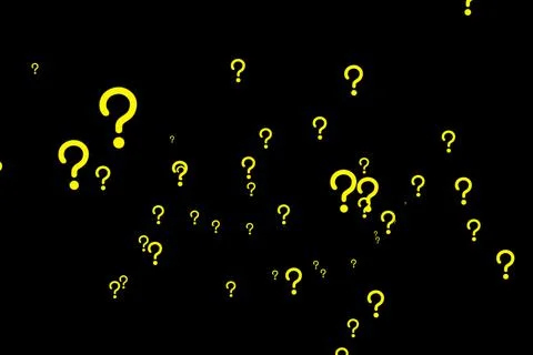 Hatena Mark Question Shape Color Particle CG Background Wallpaper Stock Illustration