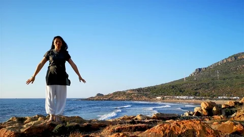 Hatha yoga Stock Footage 114657836