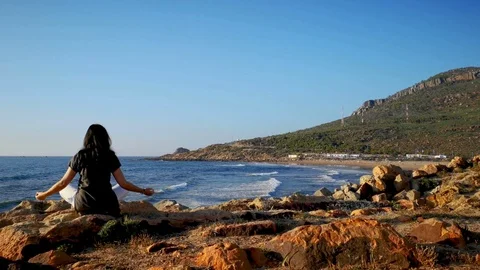 Hatha yoga Stock Footage 114660011