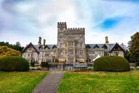 Hatley Castle Stock Photos