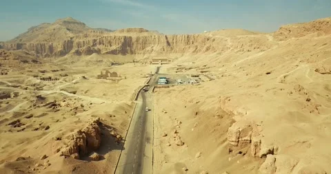 Hatshepsut Temple Egypt Stock Footage 133436765