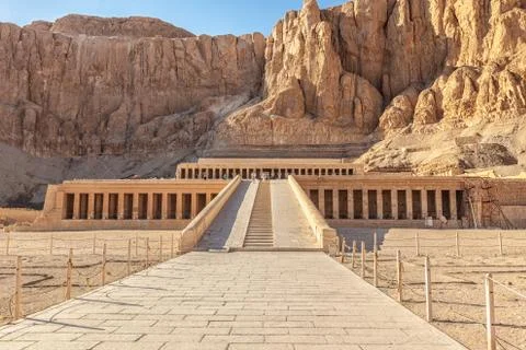 Hatshepsut temple Stock Photos