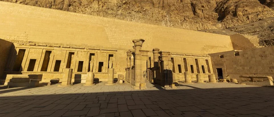 Hatshepsut's Celestial Ascent Stock Photos