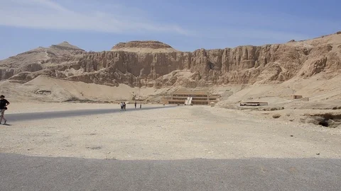 Hatsheput, Luxor, Egypt. 4K Vídeos de archivo 106958186