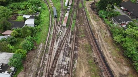 HATYAI TRAIN Video stock 297425876