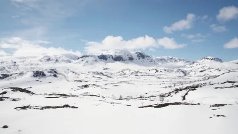 The Haukeli Mountain Area Vídeo Stock 84552500