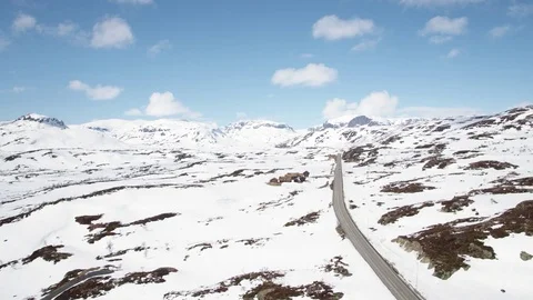 The Haukeli Mountain Area Vídeo Stock 84552501