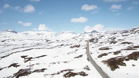 The Haukeli Mountain Area Vídeo Stock 84588454