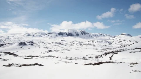 The Haukeli Mountain Area Vídeo Stock 84588458