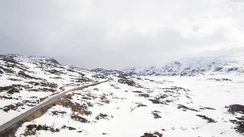 The Haukeli Mountain Area Vídeo Stock 84590159