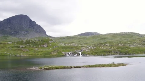 The Haukeli Mountain Area Vídeo Stock 84615535