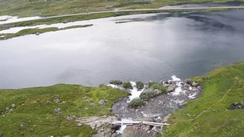 The Haukeli Mountain Area Vídeo Stock 84636468