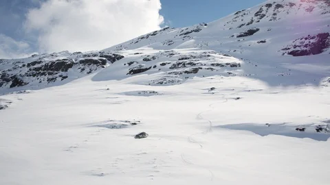 The Haukeli Mountain Area Vídeo Stock 88651220
