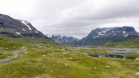 The Haukeli Mountain Area Vídeo Stock 88658952