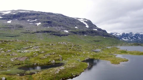 The Haukeli Mountain Area Vídeo Stock 88659778