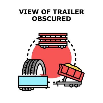 Hauling, loading, and transporting goods logistics concept Stock Illustration