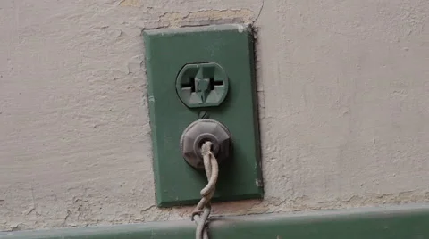 Haunted Hotel Hallway Old Socket Scary Horror Halloween Stock Footage 41752432