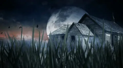 Haunted House Stock Footage 10756005