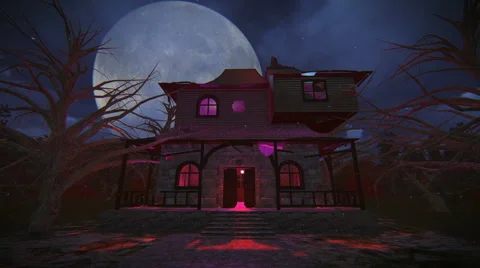 Haunted house Stock-Footage 40843295