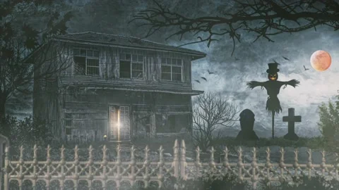 Haunted house Stock Footage 231634028
